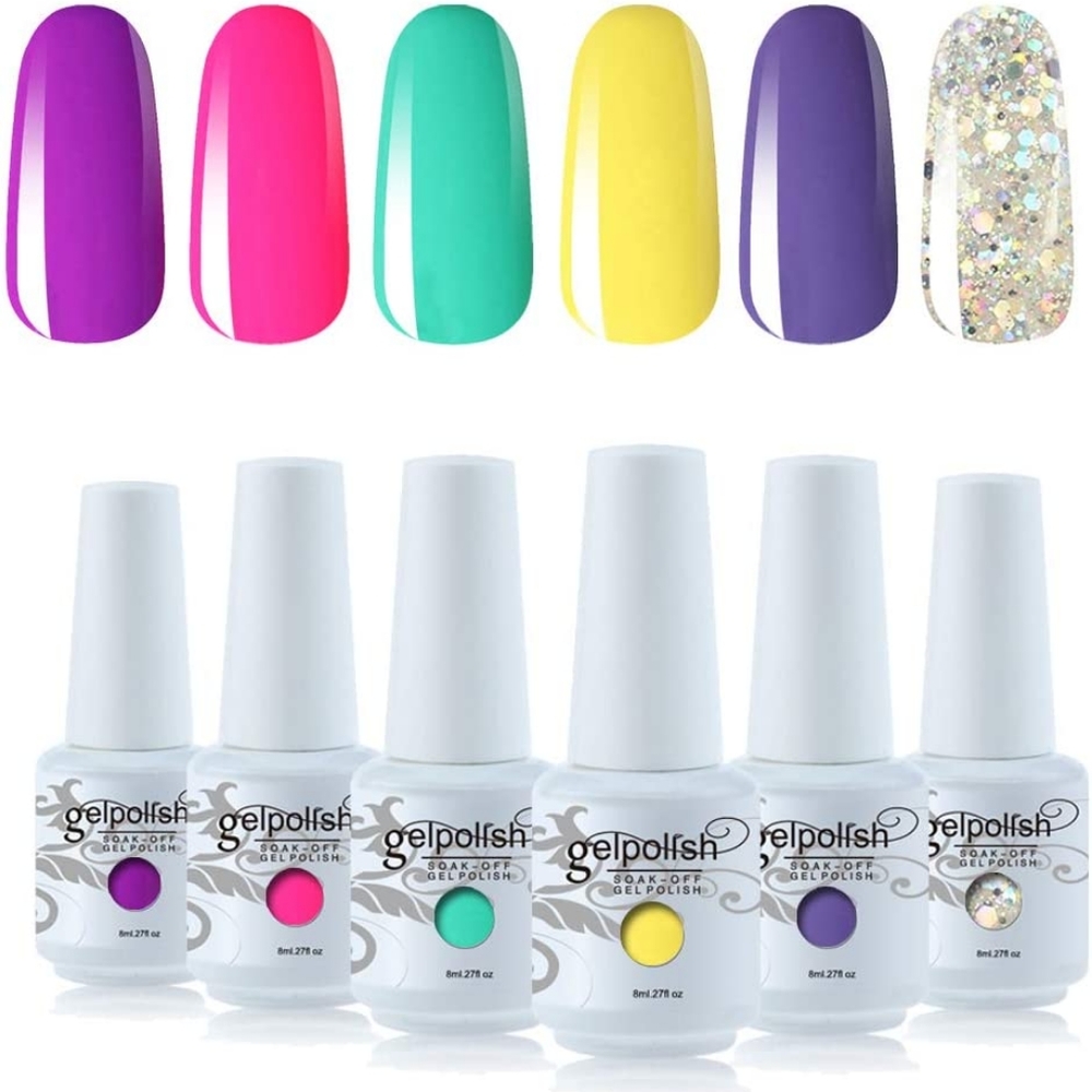 VISHINE x6 soak off gel nail polish SOLD ON TITLE